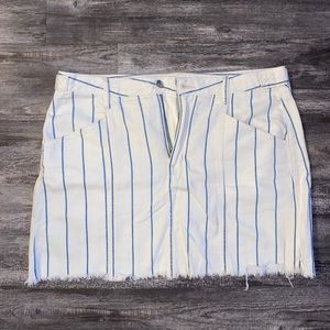 American Eagle Striped Skirt